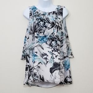 White House Black Market layered top Large